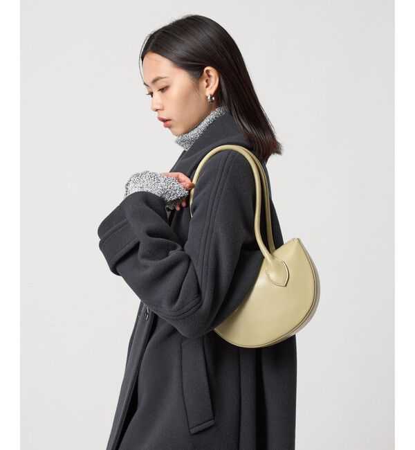 EMMEL REFINES「＜EMMEL REFINES＞EM ハーフムーン フラップ ショルダーバッグ」|ショルダー・メッセンジャー|