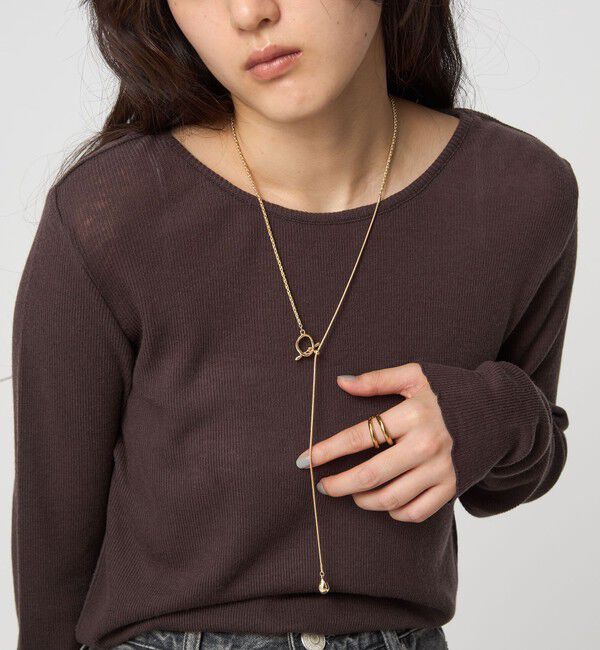 UNITED ARROWS green label relaxing「3WAY チェーンコンビ スライド ネックレス」|ネックレス|