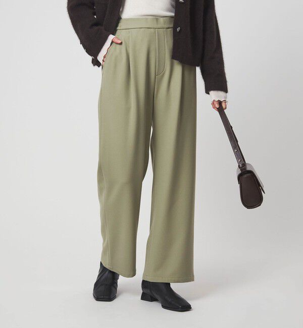 UNITED ARROWS green label relaxing「［size SHORT/TALLあり］オルマイ ウラキモウ ワイド パンツ」|その他|OLIVE