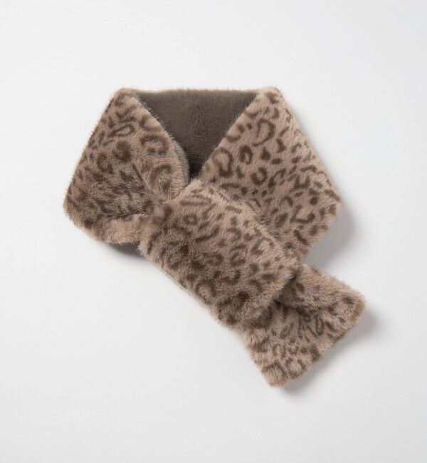 UNITED ARROWS green label relaxing「フェイクファー リバーシブル マフラー」|ストール|