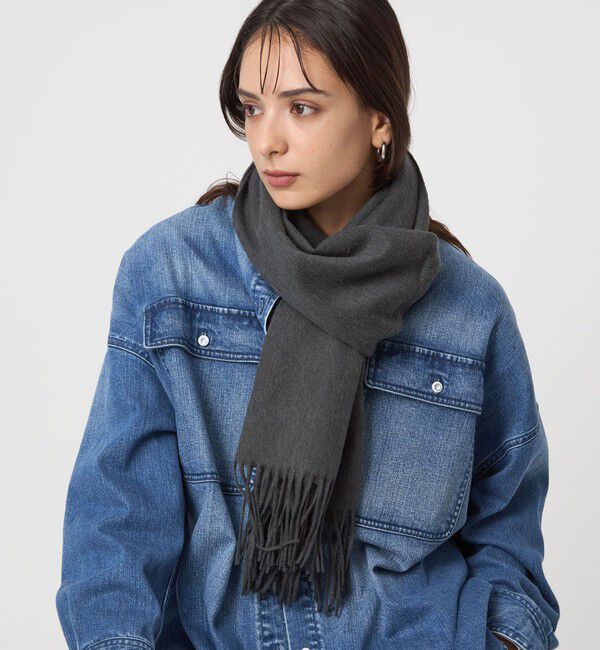 UNITED ARROWS green label relaxing「ウール 無地 マフラー / ストール」|ストール|