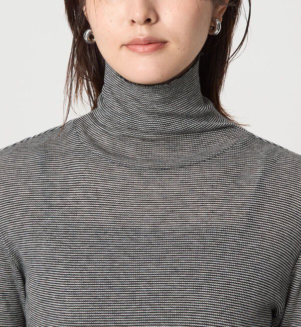 UNITED ARROWS green label relaxing「テレコ タートルネック プルオーバー」|Tシャツ・カットソー|