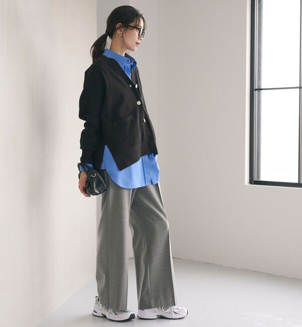 UNITED ARROWS green label relaxing「［size SHORT/TALLあり］ニーハイフレアパンツ ウラキモウ」|その他|