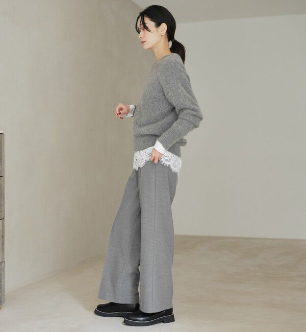 UNITED ARROWS green label relaxing「【結論シリーズ】ふれてヘアリーニット」|ニット・セーター|