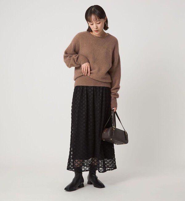 UNITED ARROWS green label relaxing「【結論シリーズ】ふれてヘアリーニット」|ニット・セーター|