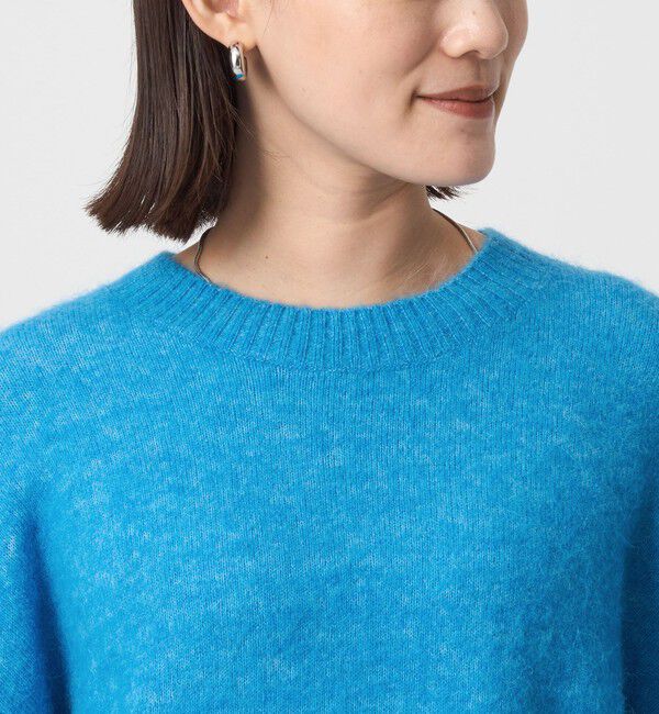 UNITED ARROWS green label relaxing「アルパカブレンド クルーネック プルオーバー ニット」|ニット・セーター|