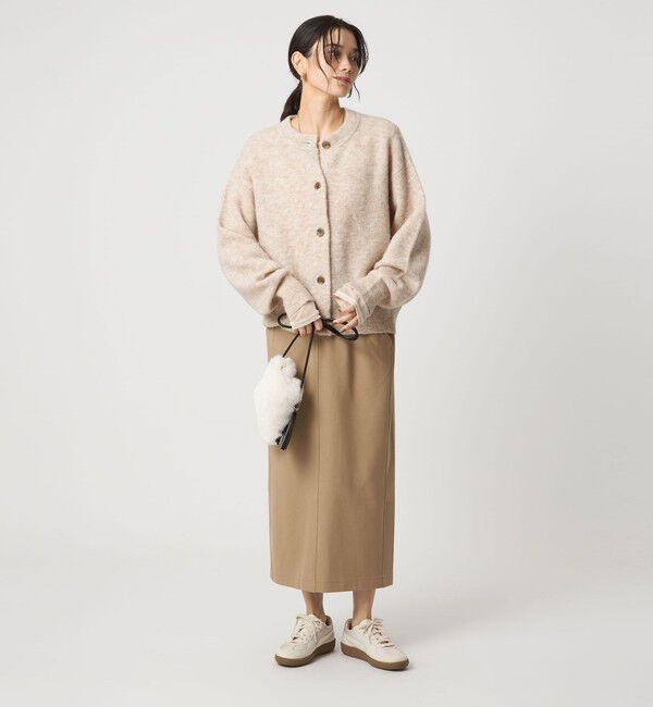 UNITED ARROWS green label relaxing「アルパカブレンド クルーネック カーディガン」|カーディガン|