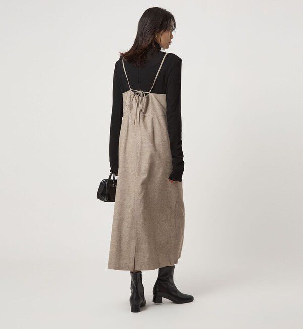 UNITED ARROWS green label relaxing「［size SHORTあり］ライト サキソニー キャミソール ワンピース ウォッシャブル」|ワンピース|