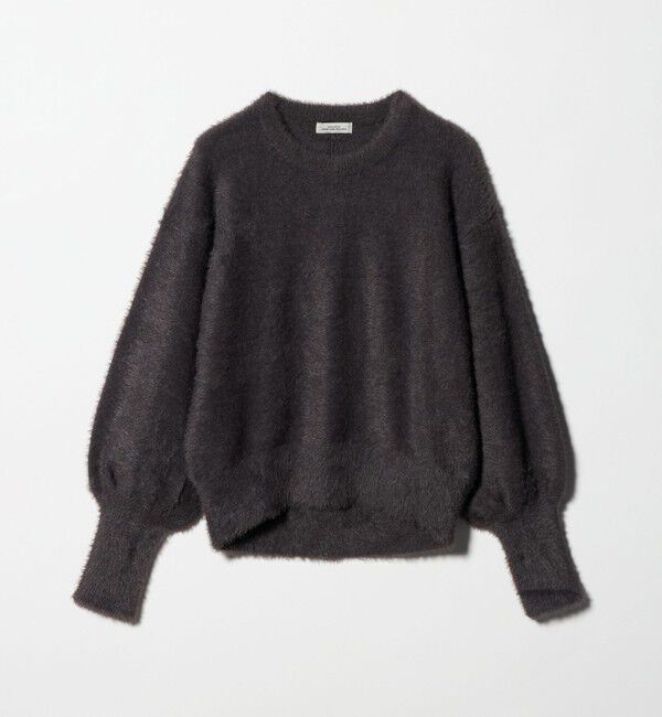 UNITED ARROWS green label relaxing「【WEB限定】＜at ease＞フェザーヤーン プルオーバー ニット」|ニット・セーター|