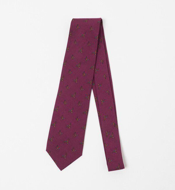 UNITED ARROWS green label relaxing「GLR 8.0cm モチーフ1 ITALY ネクタイ」|ネクタイ・蝶ネクタイ|WINE