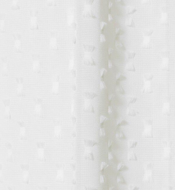 UNITED ARROWS green label relaxing「プチ リボンモチーフ ジャガード ブラウス」|シャツ・ブラウス|