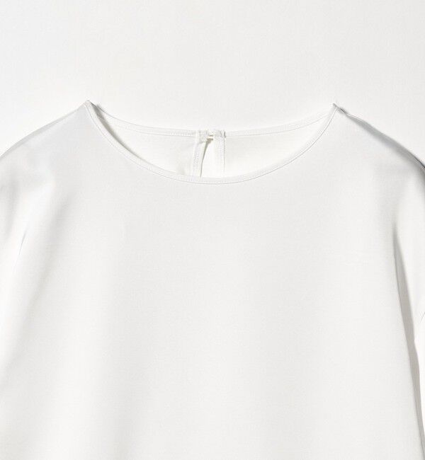 UNITED ARROWS green label relaxing「サテン ドッキング ラウンドヘム プルオーバー カットソー」|Tシャツ・カットソー|