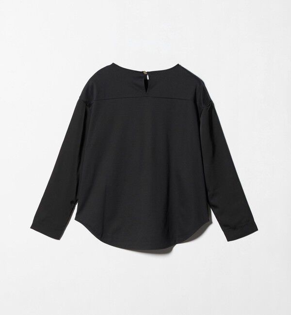 UNITED ARROWS green label relaxing「サテン ドッキング ラウンドヘム プルオーバー カットソー」|Tシャツ・カットソー|