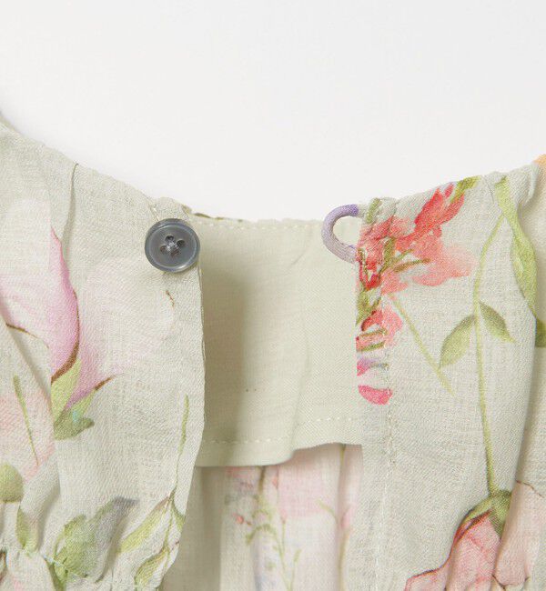 EMMEL REFINES「＜EMMEL REFINES＞EM フラワーシャーリング チュニック」|シャツ・ブラウス|