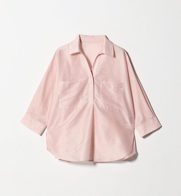 UNITED ARROWS green label relaxing「カールマイヤー スキッパー ポケット シャツ マシンウォッシャブル 通気性」|シャツ・ブラウス|