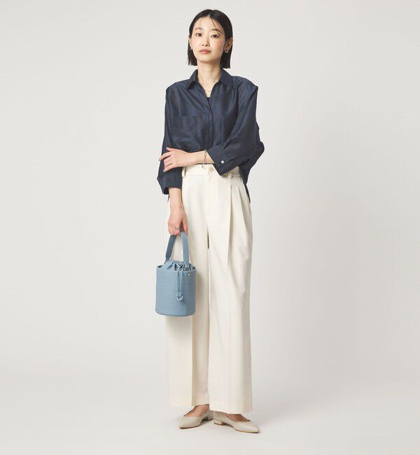 UNITED ARROWS green label relaxing「カールマイヤー スキッパー ポケット シャツ マシンウォッシャブル 通気性」|シャツ・ブラウス|