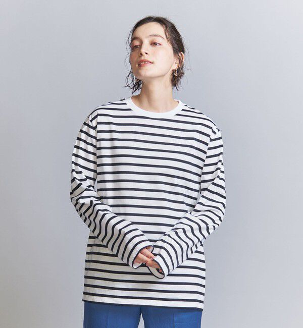 BEAUTY&YOUTH UNITED ARROWS「コットン天竺 ロングスリーブ カットソー」|Tシャツ・カットソー|その他1