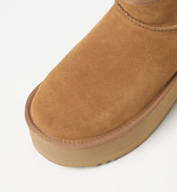 BEAUTY&YOUTH UNITED ARROWS「＜UGG＞クラシック ウルトラミニプラットフォーム ブーツ」|ショートブーツ|
