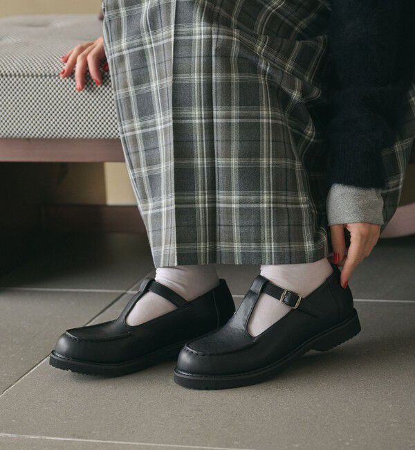 BEAUTY&YOUTH UNITED ARROWS「Tストラップ ローファー」|ビジネス・ドレスシューズ|