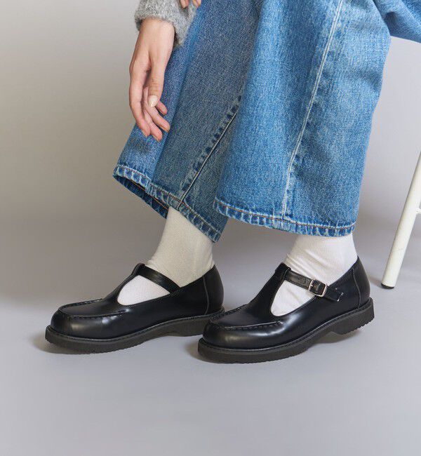 BEAUTY&YOUTH UNITED ARROWS「Tストラップ ローファー」|ビジネス・ドレスシューズ|