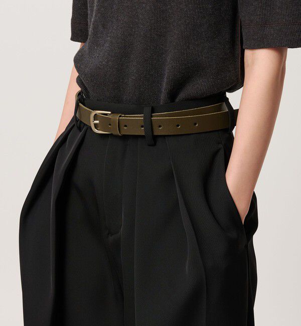 BEAUTY&YOUTH UNITED ARROWS「シンプル レザー ベルト」|ベルト|