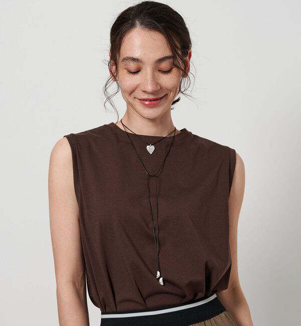 BEAUTY&YOUTH UNITED ARROWS「コード&times;メタルハート チョーカー」|ネックレス|