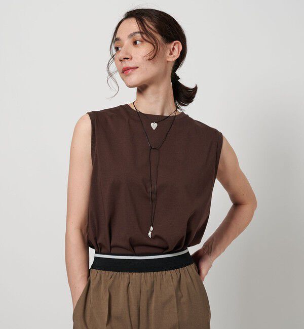 BEAUTY&YOUTH UNITED ARROWS「コード&times;メタルハート チョーカー」|ネックレス|