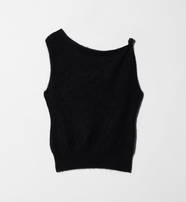 ATTISESSION「＜ATTISESSION＞ツイスト ショルダー ニットトップス」|ニット・セーター|