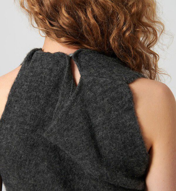 ATTISESSION「＜ATTISESSION＞ツイスト ショルダー ニットトップス」|ニット・セーター|