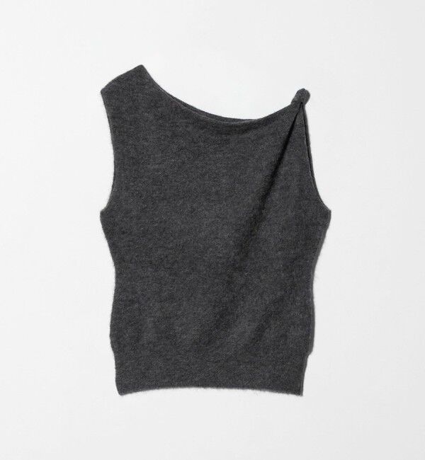 ATTISESSION「＜ATTISESSION＞ツイスト ショルダー ニットトップス」|ニット・セーター|