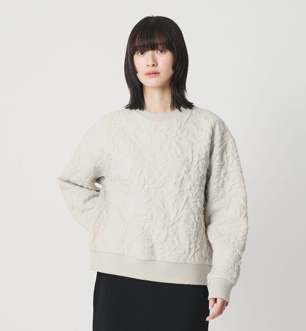 BEAUTY&YOUTH UNITED ARROWS「ボタニカルジャガード プルオーバー」|Tシャツ・カットソー|