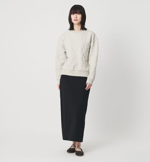 BEAUTY&YOUTH UNITED ARROWS「ボタニカルジャガード プルオーバー」|Tシャツ・カットソー|