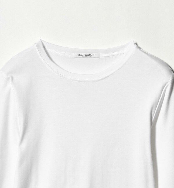 BEAUTY&YOUTH UNITED ARROWS「オーガニックコットンフライス ロングスリーブTシャツ」|Tシャツ・カットソー|