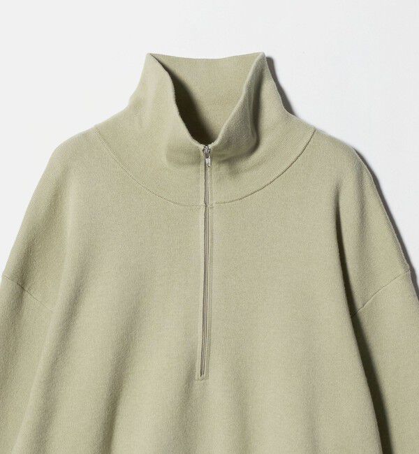 BEAUTY&YOUTH UNITED ARROWS「コットンカシミヤ ハーフジッププルオーバー ウォッシャブル」|ニット・セーター|