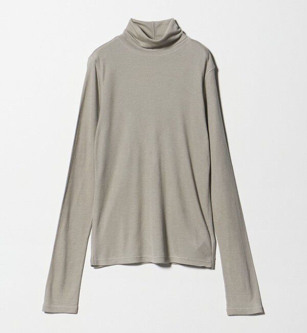 BEAUTY&YOUTH UNITED ARROWS「セルロースブレンドテレコ タートルネックカットソー」|Tシャツ・カットソー|