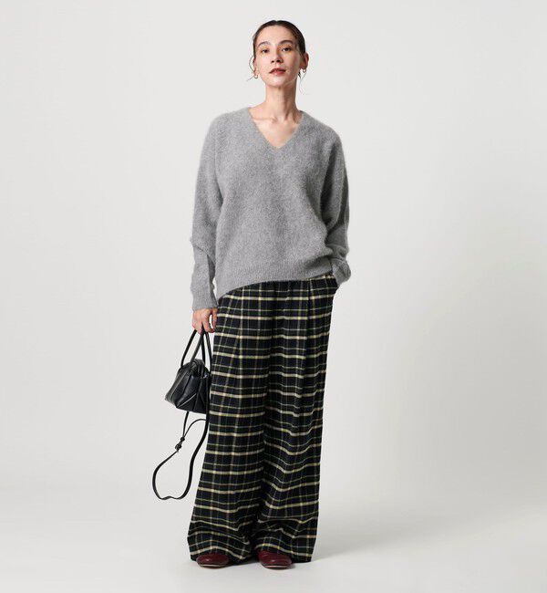 BEAUTY&YOUTH UNITED ARROWS「フォックスカシミヤブレンド Vネックニットプルオーバー」|ニット・セーター|