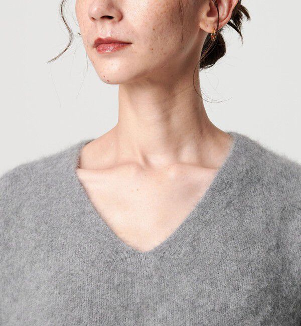 BEAUTY&YOUTH UNITED ARROWS「フォックスカシミヤブレンド Vネックニットプルオーバー」|ニット・セーター|