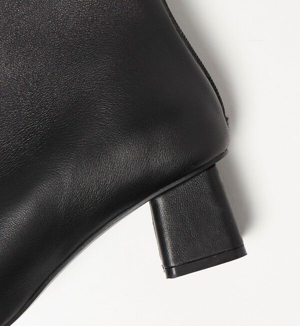 BEAUTY&YOUTH UNITED ARROWS「レザー バックジップ ブーツ」|ショートブーツ|