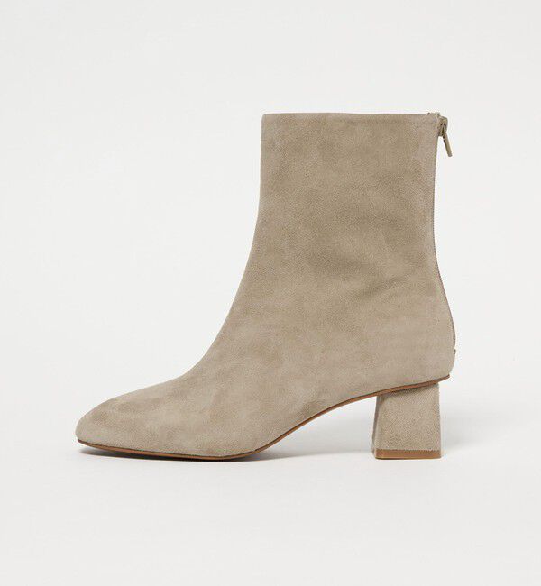 BEAUTY&YOUTH UNITED ARROWS「レザー バックジップ ブーツ」|ショートブーツ|