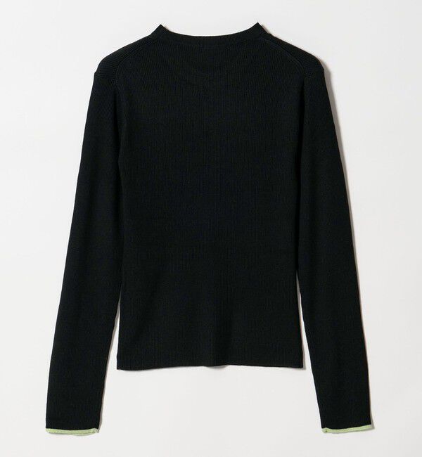 BEAUTY&YOUTH UNITED ARROWS「リブライン ニットプルオーバー ウォッシャブル」|ニット・セーター|