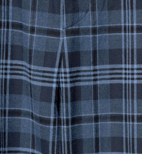 BEAUTY&YOUTH UNITED ARROWS「コットンフランネルチェック バックゴムワイドパンツ」|その他|