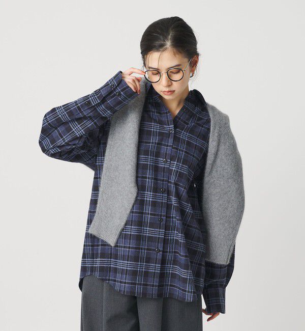 BEAUTY&YOUTH UNITED ARROWS「コットンフランネル チェックシャツ」|シャツ・ブラウス|