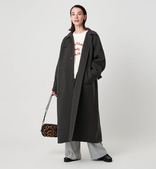 BEAUTY&YOUTH UNITED ARROWS「リバー ステンカラー ロングコート」|ステンカラーコート|