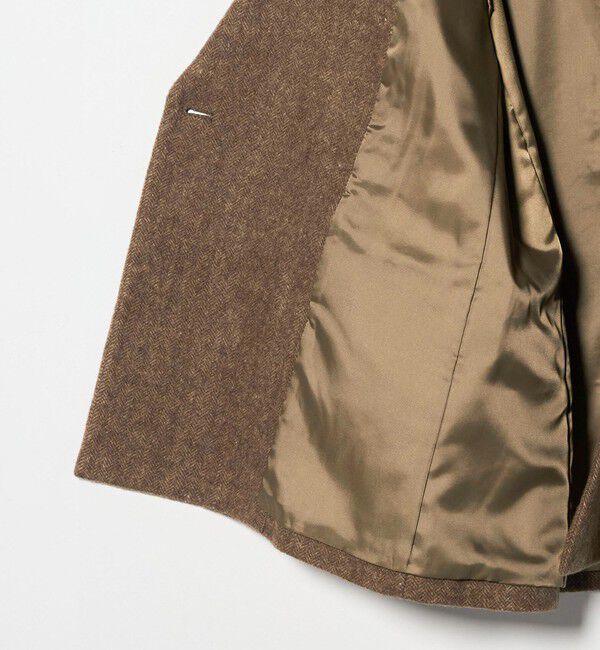 BEAUTY&YOUTH UNITED ARROWS「毛ブレンド ヘリンボーン ジャケットコート」|テーラードジャケット|