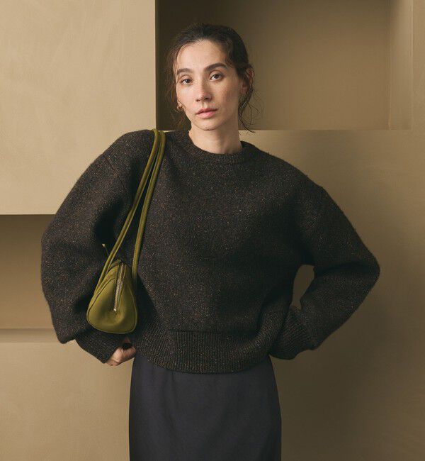 BEAUTY&YOUTH UNITED ARROWS「ウールブレンド シルクネップ ニットプルオーバー」|ニット・セーター|