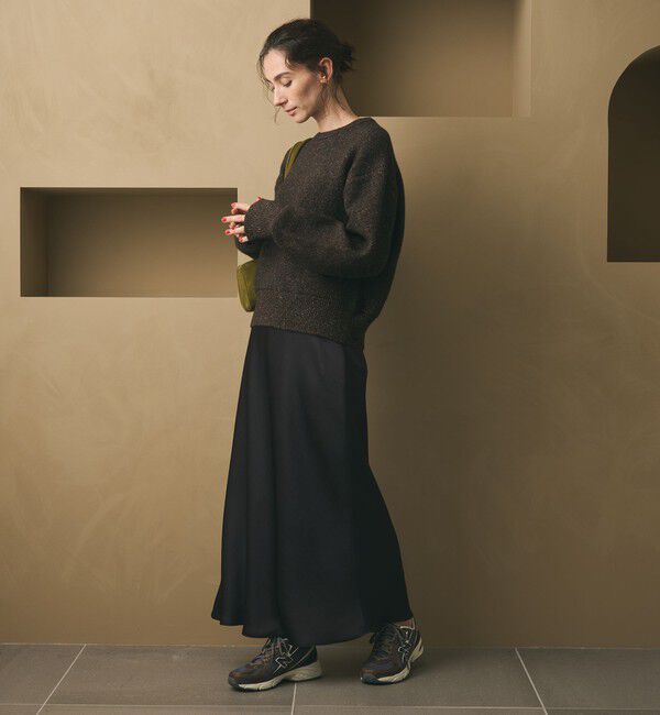 BEAUTY&YOUTH UNITED ARROWS「ウールブレンド シルクネップ ニットプルオーバー」|ニット・セーター|