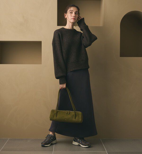 BEAUTY&YOUTH UNITED ARROWS「ウールブレンド シルクネップ ニットプルオーバー」|ニット・セーター|