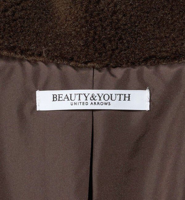 BEAUTY&YOUTH UNITED ARROWS「ボア スタンドカラー ジップブルゾン」|その他|
