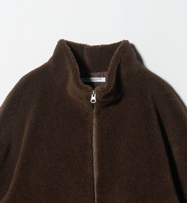 BEAUTY&YOUTH UNITED ARROWS「ボア スタンドカラー ジップブルゾン」|その他|