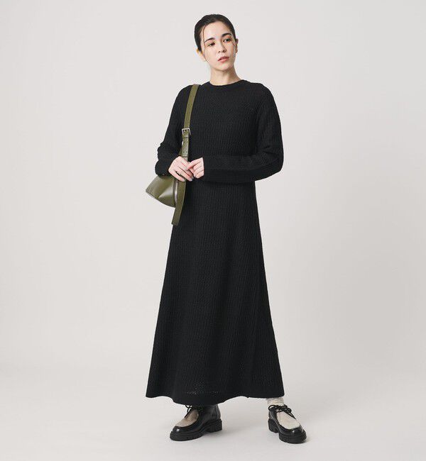 BEAUTY&YOUTH UNITED ARROWS「アイレットニットワンピース 」|ワンピース|